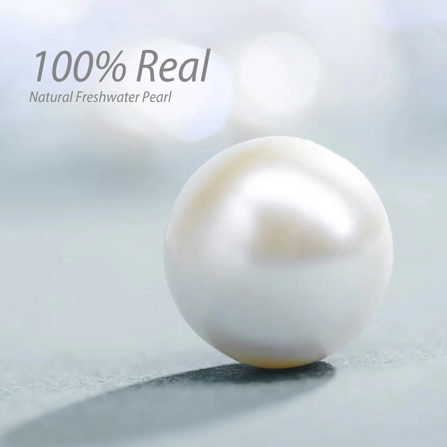 Natural Pearl Necklace - 4mm Oval Beads 4mm Oval Beads with Sterling Silver Hardware - SENLLY