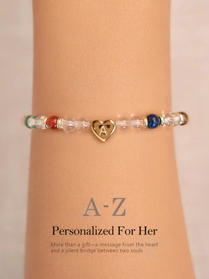 SENLLY Personalized Initial Bracelet, Meaningful Gift for Women