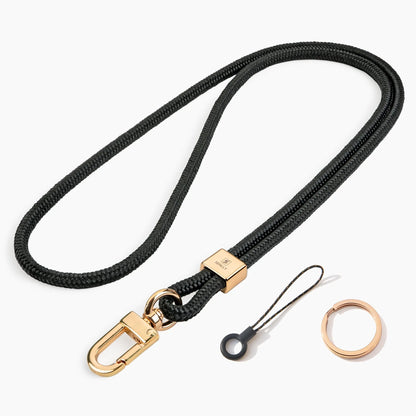 Nylon Neck Lanyard Strap for Keys, Original Minimalist Design KeyChain and ID Badge Holder - SENLLY