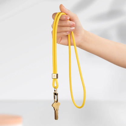 Nylon Neck Lanyard Strap for Keys, Original Minimalist Design KeyChain and ID Badge Holder - SENLLY