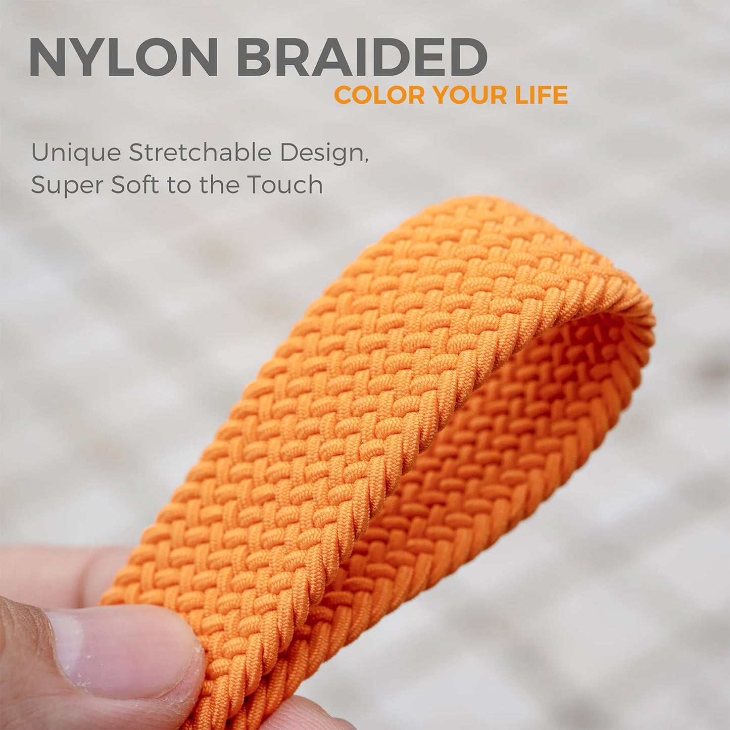 Stretchy Keychain Holder, Finger Lanyard, Original Elastic Anti-Drop Design - SENLLY
