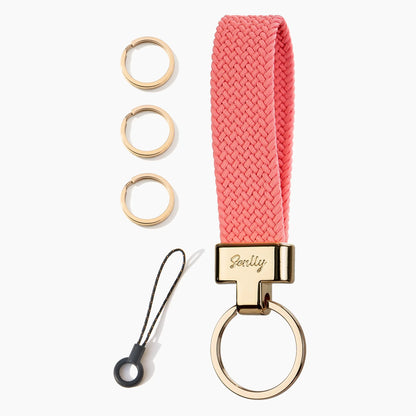Stretchy Keychain Holder, Finger Lanyard, Original Elastic Anti-Drop Design - SENLLY