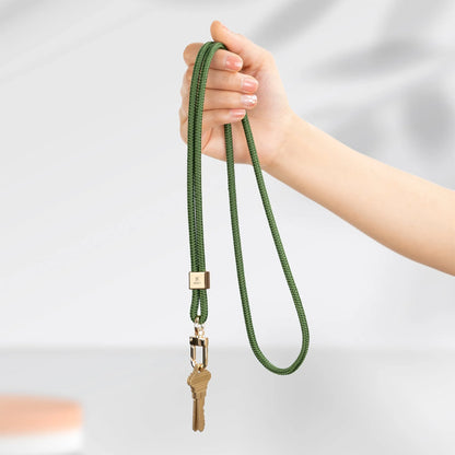 Nylon Neck Lanyard Strap for Keys, Original Minimalist Design KeyChain and ID Badge Holder - SENLLY