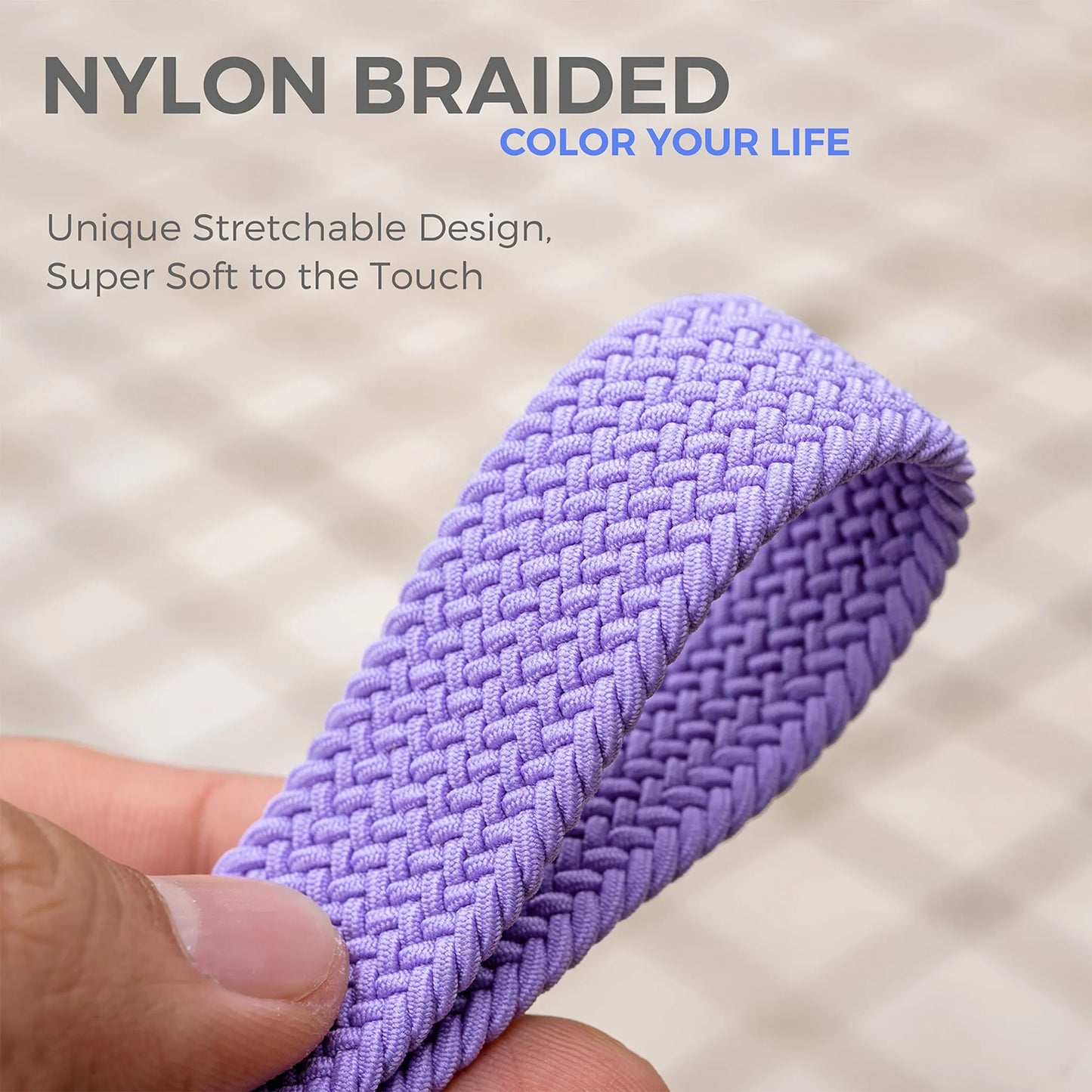 Stretchy Keychain Holder, Finger Lanyard, Original Elastic Anti-Drop Design - SENLLY