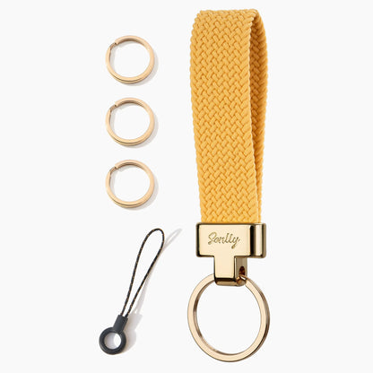 Stretchy Keychain Holder, Finger Lanyard, Original Elastic Anti-Drop Design - SENLLY