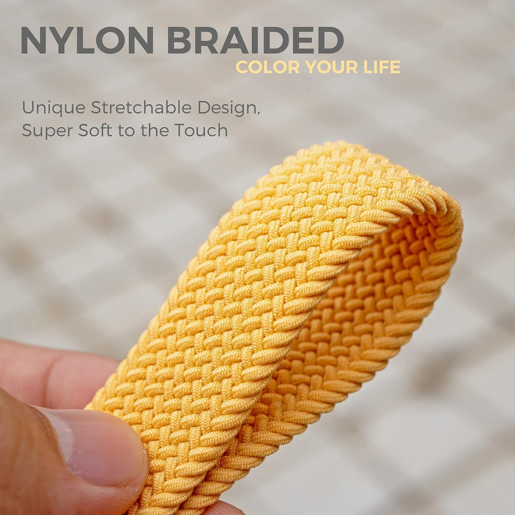 Stretchy Keychain Holder, Finger Lanyard, Original Elastic Anti-Drop Design - SENLLY