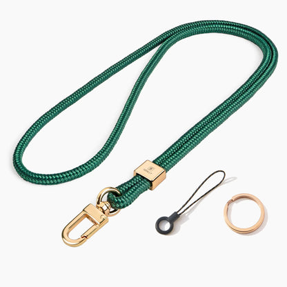Nylon Neck Lanyard Strap for Keys, Original Minimalist Design KeyChain and ID Badge Holder - SENLLY
