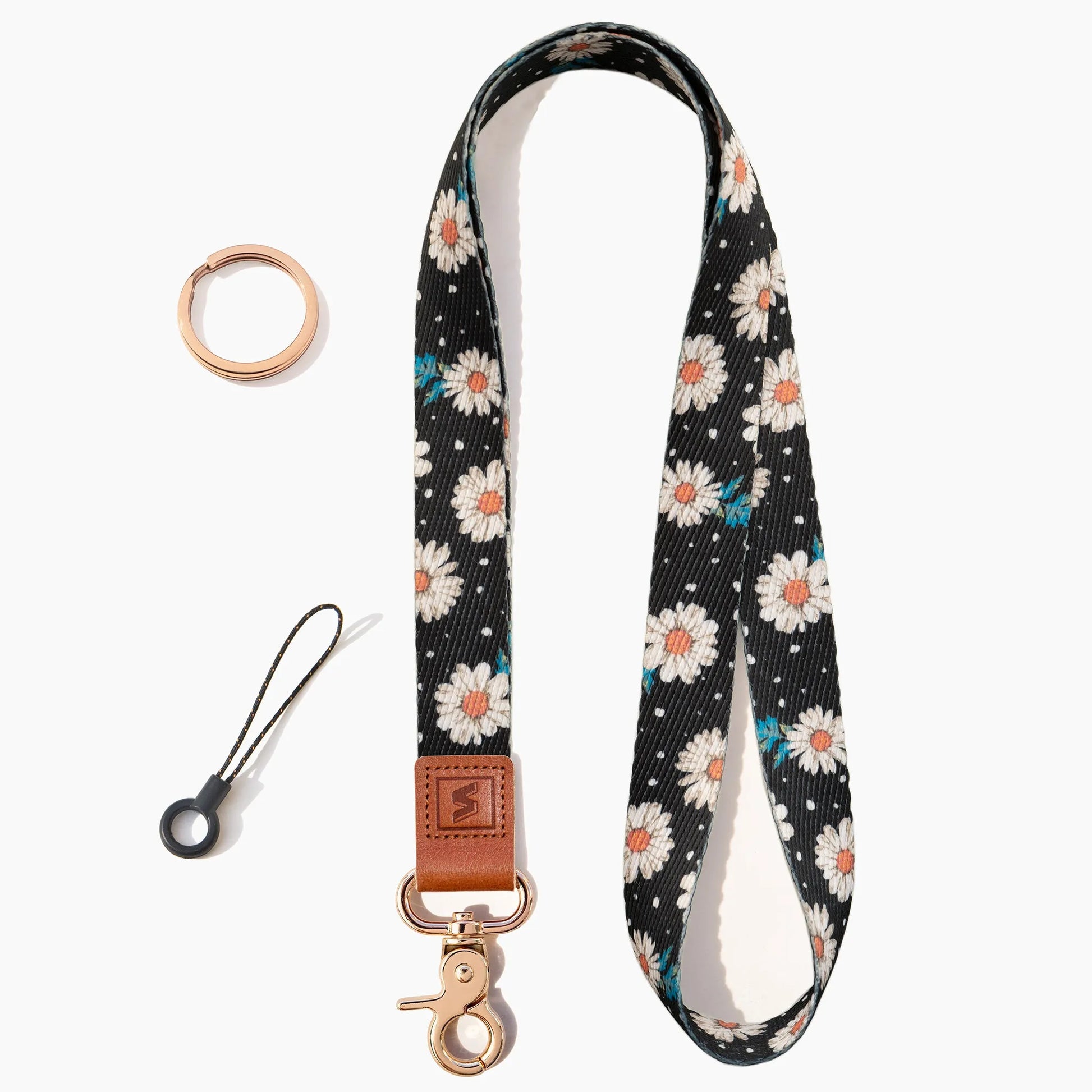 Neck Lanyard Strap for Keys, Original Pattern Design ID Badge and Keychain Holder - SENLLY
