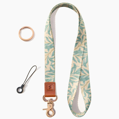 Neck Lanyard Strap for Keys, Original Pattern Design ID Badge and Keychain Holder - SENLLY