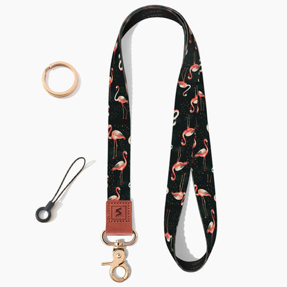 Neck Lanyard Strap for Keys, Original Pattern Design ID Badge and Keychain Holder - SENLLY