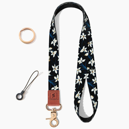 Neck Lanyard Strap for Keys, Original Pattern Design ID Badge and Keychain Holder - SENLLY