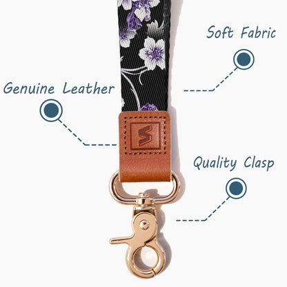 Neck Lanyard Strap for Keys, Original Pattern Design ID Badge and Keychain Holder - SENLLY