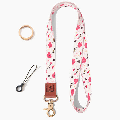 Neck Lanyard Strap for Keys, Original Pattern Design ID Badge and Keychain Holder - SENLLY